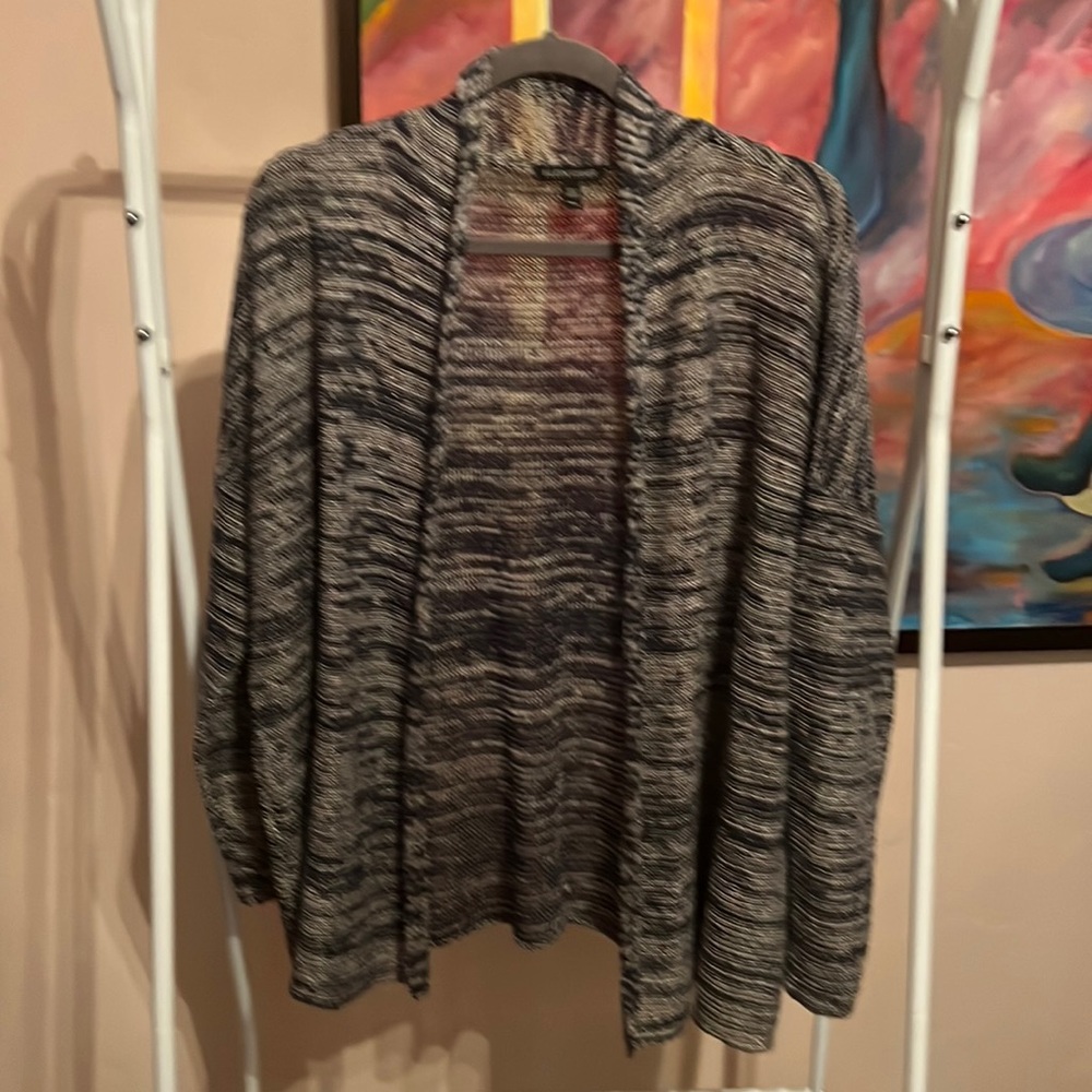 Eileen Fischer 100% organic linen lightweight cardigan